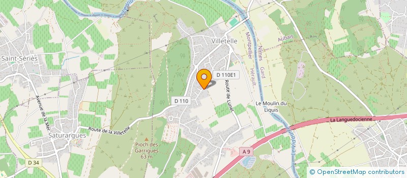 localisation de l'entreprise INTER FORAGES à VILLETELLE