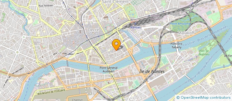 localisation de l'entreprise INTER FORMAT MAINE ANJOU OCEAN à NANTES