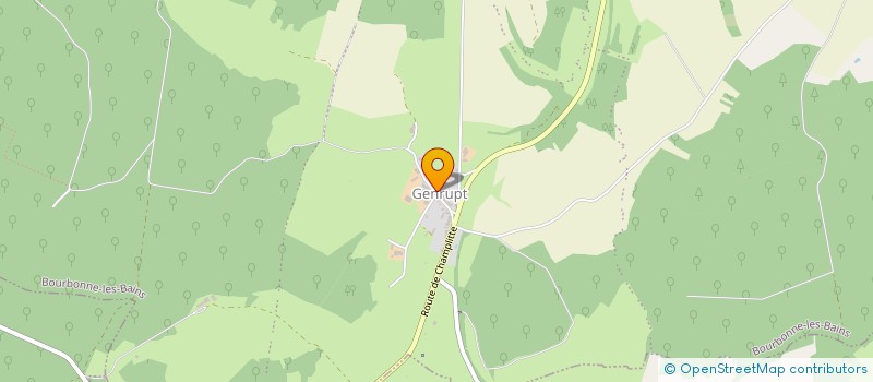 localisation de l'entreprise INTER FRET à BOURBONNE-LES-BAINS