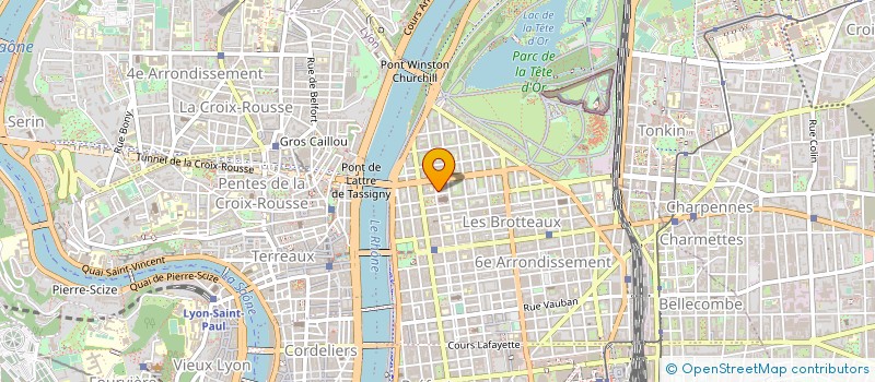 localisation de l'entreprise INTER FUN à LYON