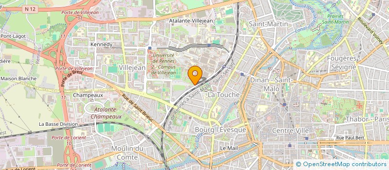 localisation de l'entreprise INTER GENERATIONS SERVICES à RENNES