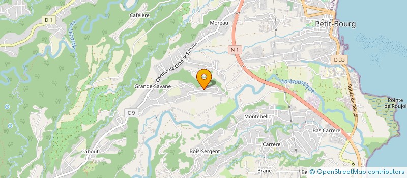 localisation de l'entreprise INTER'GEST FWI à PETIT-BOURG