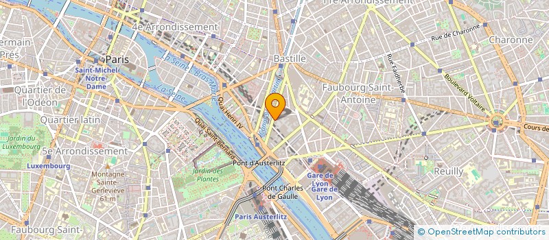 localisation de l'entreprise INTER GESTION  PARIS