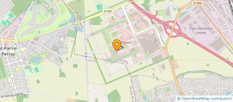 localisation de l'entreprise INTER-ICAM  LIEUSAINT