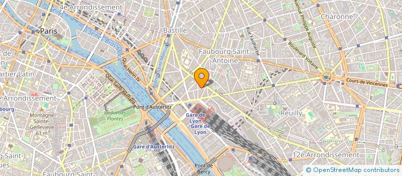 localisation de l'entreprise INTER IDEES  PARIS