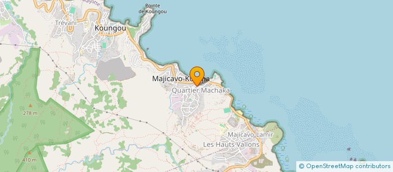localisation de l'entreprise INTER ILES AIR MAYOTTE à MAMOUDZOU