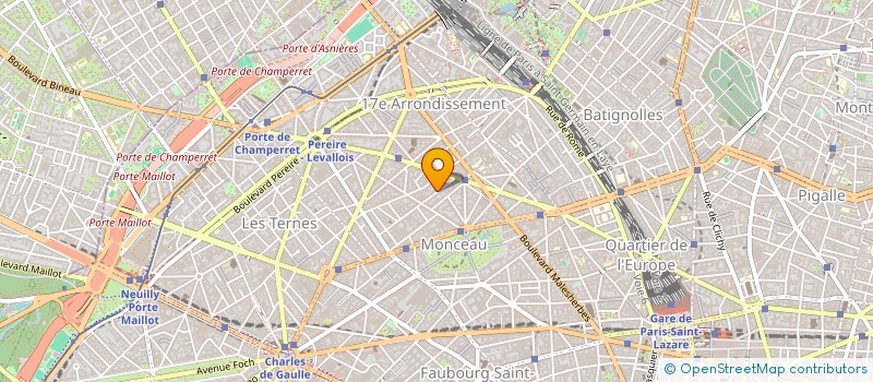 localisation de l'entreprise INTER INVEST à PARIS