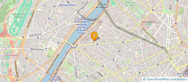 localisation de l'entreprise INTER INVEST IMMOBILIER  PARIS