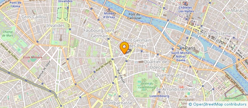 localisation de l'entreprise INTER.L.S à PARIS
