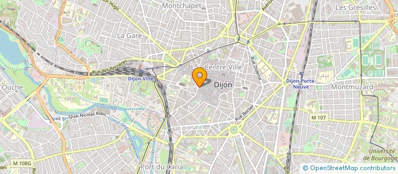 localisation de l'entreprise INTER LABOS  DIJON