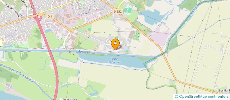 localisation de l'entreprise INTER LOCATION  LES PONTS-DE-CE