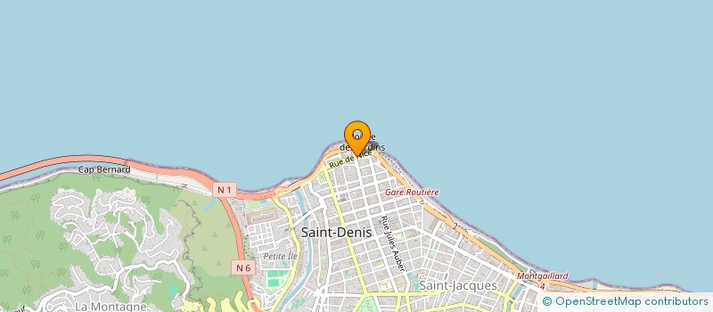 localisation de l'entreprise INTER LOCATION DE VOITURES à SAINT-DENIS