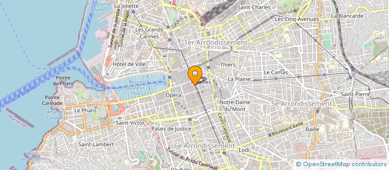 localisation de l'entreprise INTER LOGEMENTS PARTICULIERS à MARSEILLE