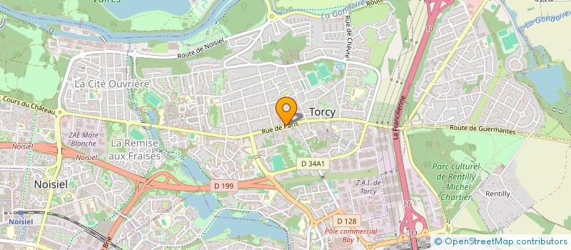 localisation de l'entreprise INTER MAT à TORCY