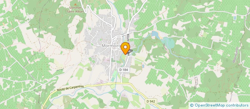 localisation de l'entreprise INTER MATERIEL T P à MORMOIRON