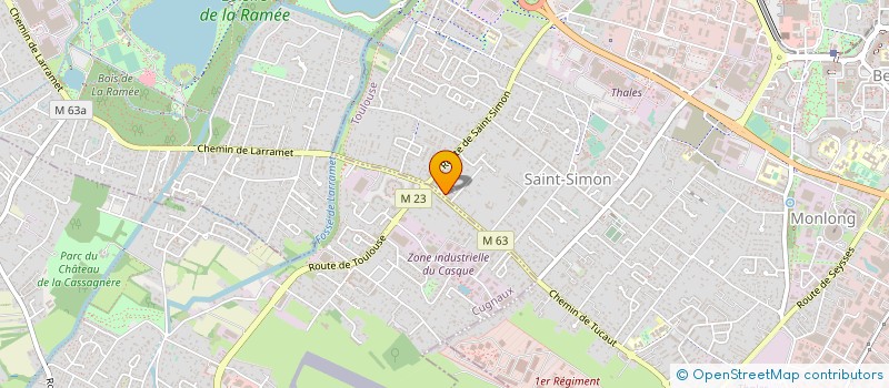 localisation de l'entreprise INTER MEDIA PRESSE à TOULOUSE