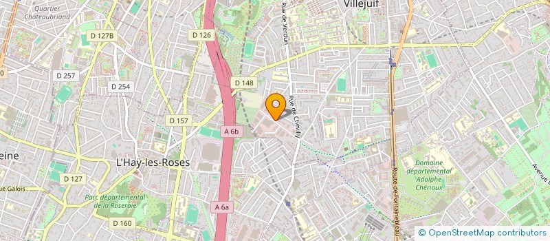 localisation de l'entreprise INTER METAL FRANCE SARL à VILLEJUIF