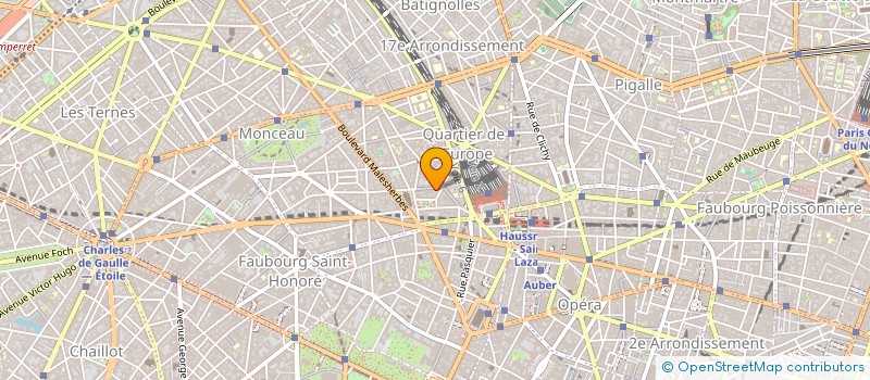 localisation de l'entreprise INTER MONDIAL à PARIS