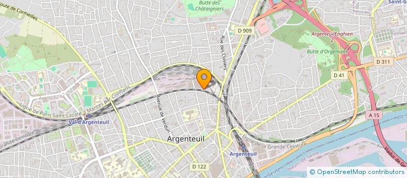 localisation de l'entreprise INTER MOTOR FIRME à ARGENTEUIL