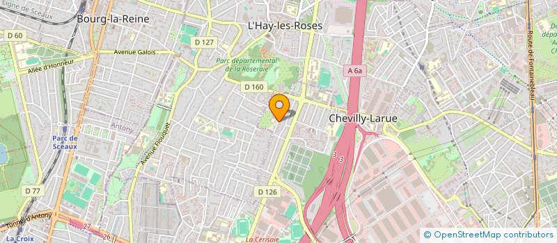 localisation de l'entreprise INTER-MUSIQUE à CHEVILLY-LARUE