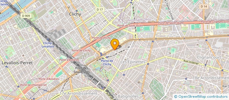 localisation de l'entreprise INTER NEGOCE  PARIS