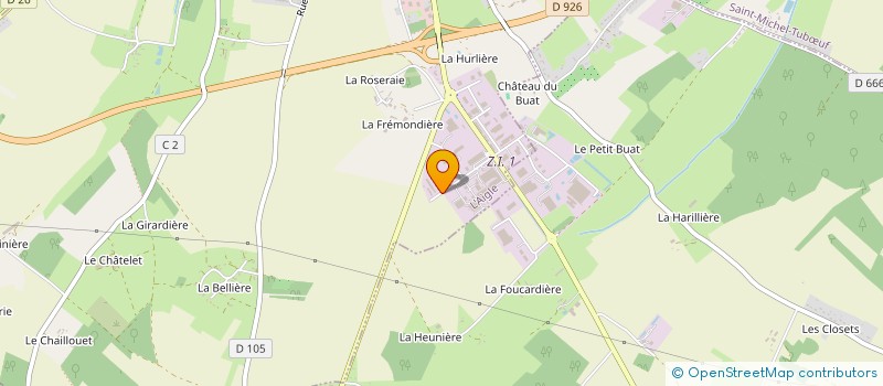 localisation de l'entreprise INTER'NET à L'AIGLE