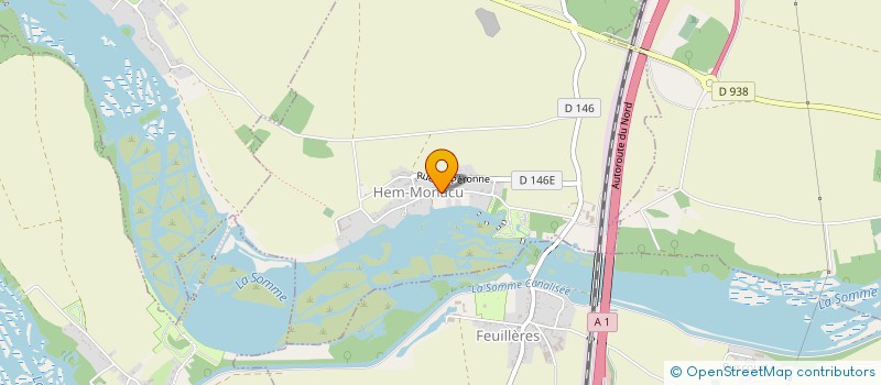 localisation de l'entreprise INTER'NETT PICARDIE  HEM-MONACU