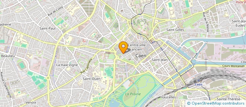 localisation de l'entreprise INTER NOTES à CAEN