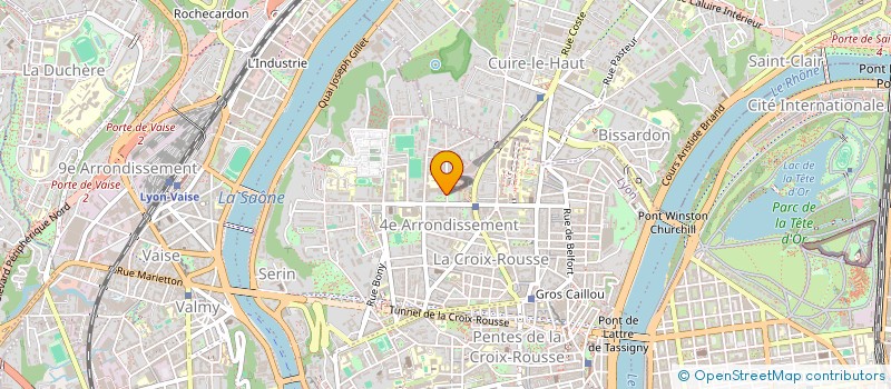 localisation de l'entreprise INTER OPEN à LYON
