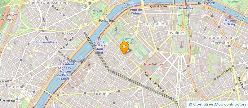 localisation de l'entreprise INTER PARIS IMMOBILIER IPI  PARIS