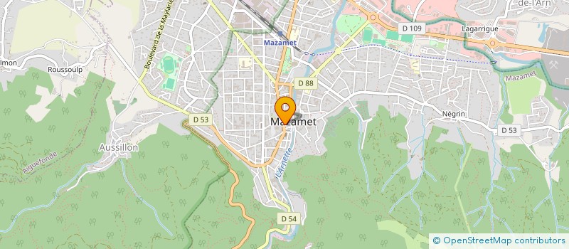 localisation de l'entreprise INTER-PELLETS  COUFOULEUX