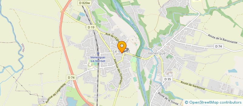 localisation de l'entreprise INTER PERFORMANCE à VILLEFRANCHE-DE-LAURAGAIS