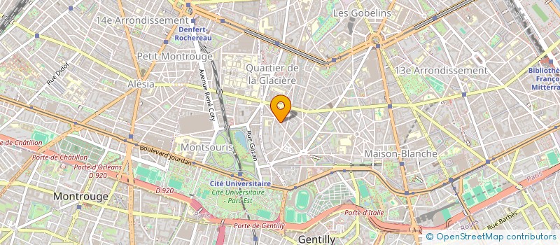 localisation de l'entreprise INTER POINT  PARIS