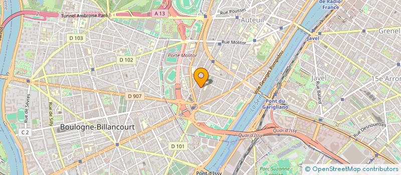 localisation de l'entreprise INTER PRESS MEDIA  PARIS