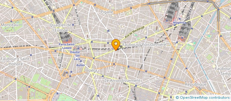 localisation de l'entreprise INTER PREVOYANCE  PARIS