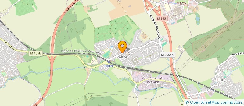 localisation de l'entreprise INTER PRO SERVICES  PELTRE