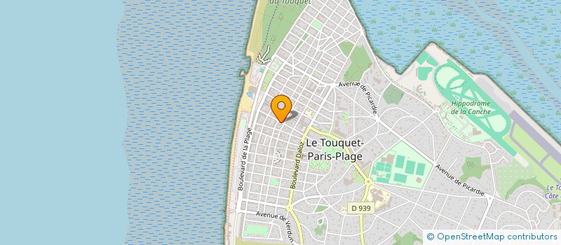 localisation de l'entreprise INTER RENOV à LE TOUQUET-PARIS-PLAGE