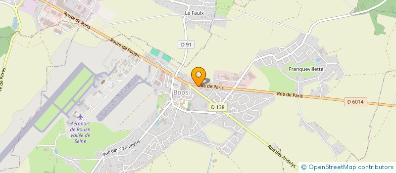 localisation de l'entreprise INTER RENOV  BOOS