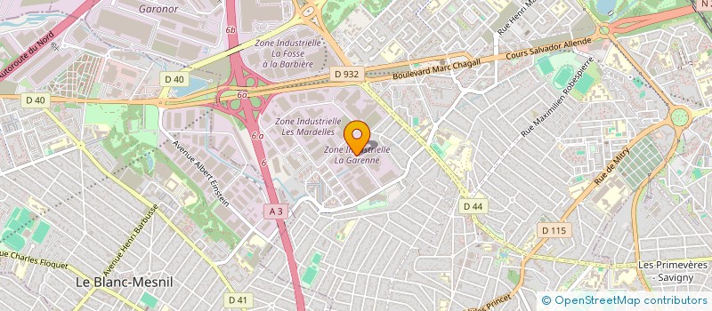 localisation de l'entreprise INTER RENOV'ESTHETIQUE DISTRIBUTION à AULNAY-SOUS-BOIS