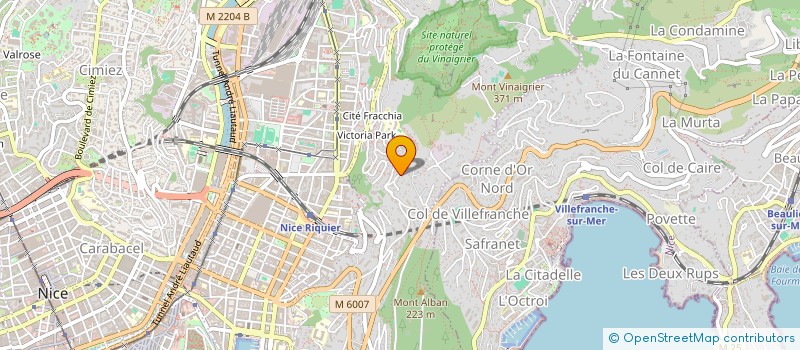 localisation de l'entreprise INTER-RENOVATION à NICE