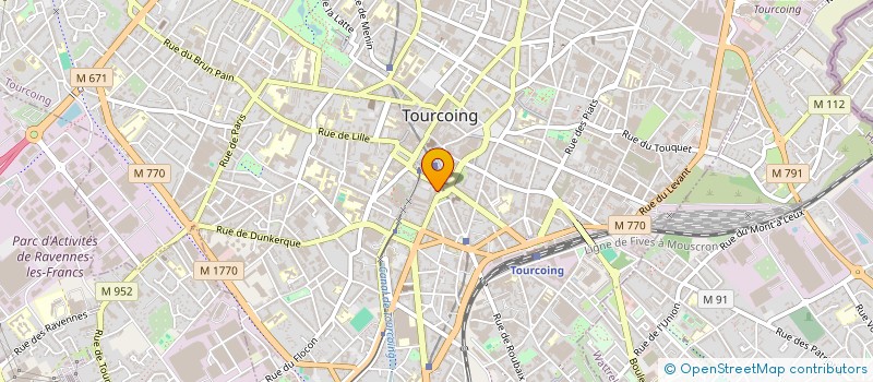 localisation de l'entreprise INTER'S FLANDRE à TOURCOING
