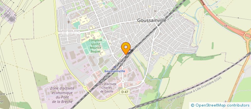 localisation de l'entreprise INTER SAUCE à GOUSSAINVILLE