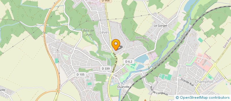 localisation de l'entreprise INTER - SEB à LEVES