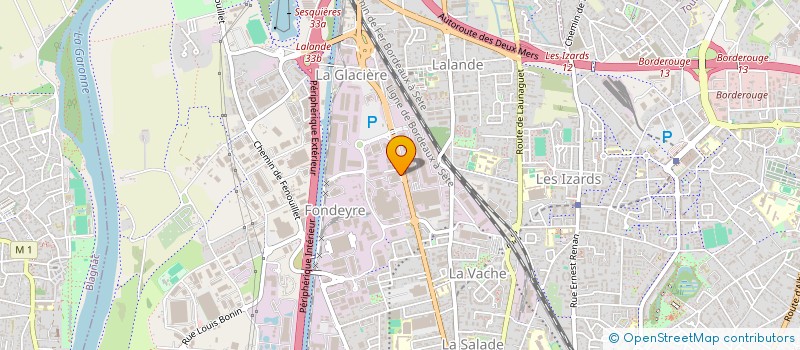 localisation de l'entreprise INTER SERVICE à TOULOUSE