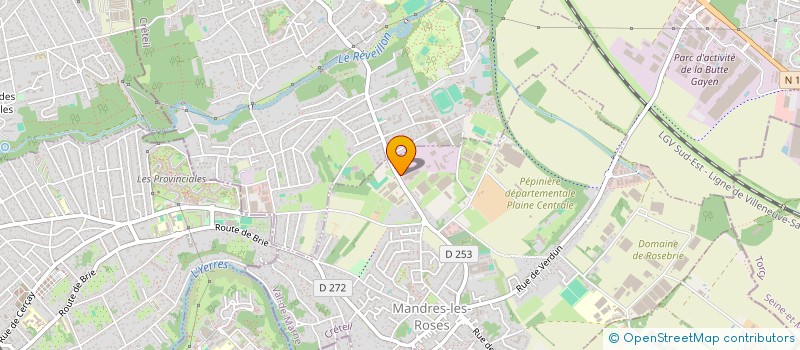 localisation de l'entreprise INTER SERVICE GESTION à MANDRES-LES-ROSES