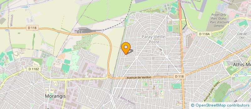 localisation de l'entreprise INTER SERVICE GROUPE  PARAY-VIEILLE-POSTE