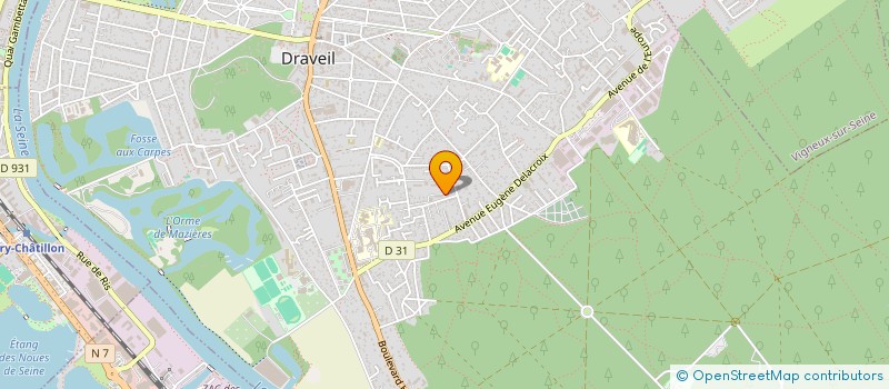 localisation de l'entreprise INTER SERVICE SARL à DRAVEIL