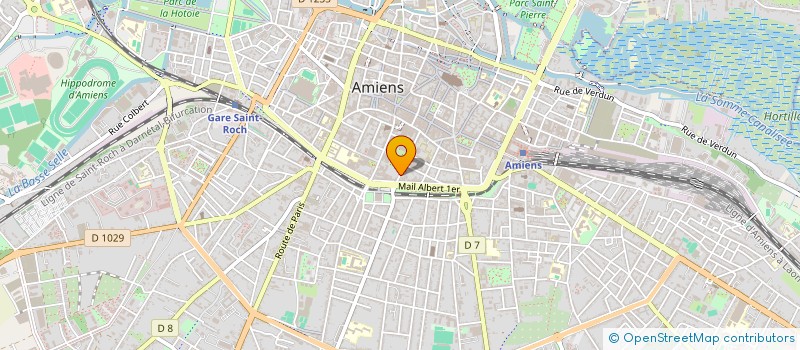localisation de l'entreprise INTER SERVICES à AMIENS