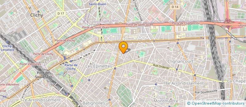 localisation de l'entreprise INTER TILE  PARIS