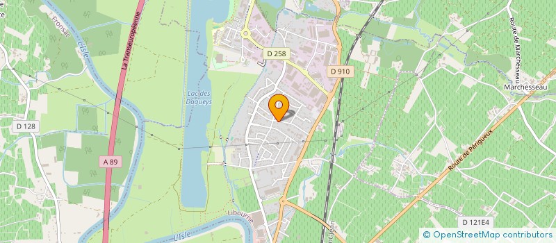 localisation de l'entreprise INTER.TRADE.SARL à LIBOURNE